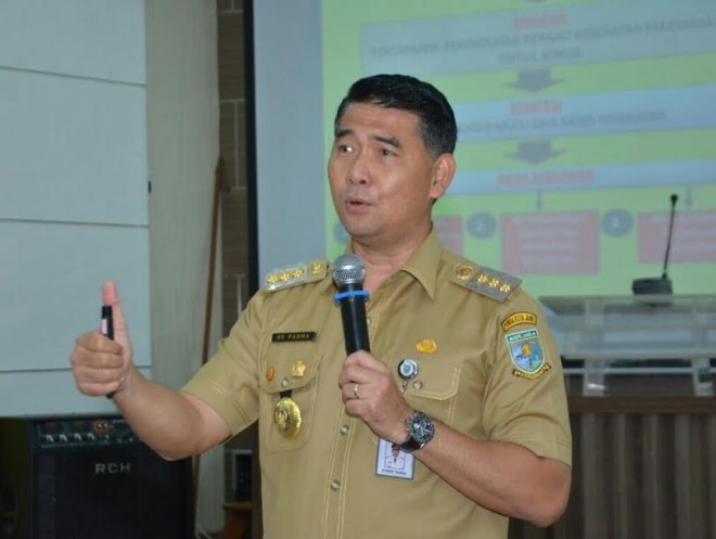 Wali Kota Jambi H. Syarif Fasha.