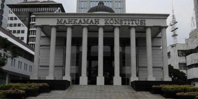 Gedung Mahkamah Konstitusi. 