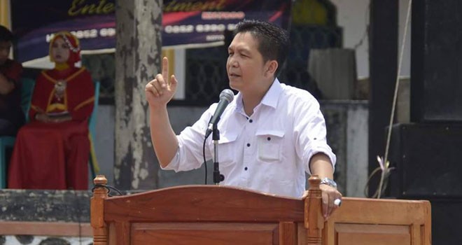 Ketua DPC PDIP Kerinci, Edison. 