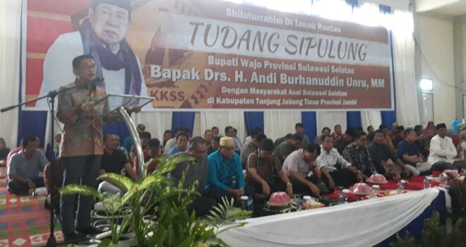 silaturahmi bupati kabupaten wajo,provinsi Sulswesi selatan.