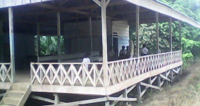 Anak-anak SAD yang berada di Desa Sikamis Kecamatan Cermin Nan Gedang  semangat menimba ilmu.