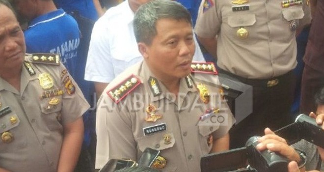 Wakapolda Jambi, Kombes Pol Nugroho Aji.