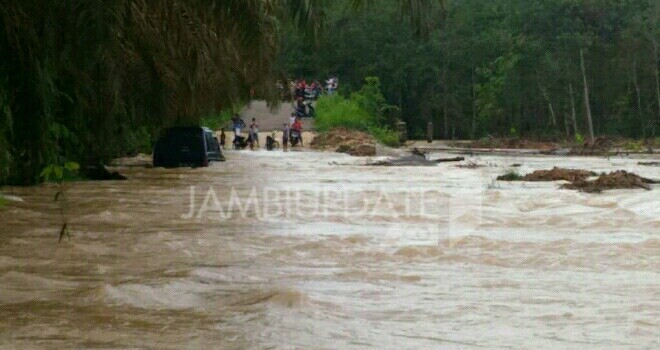 Banjir di Merangin.