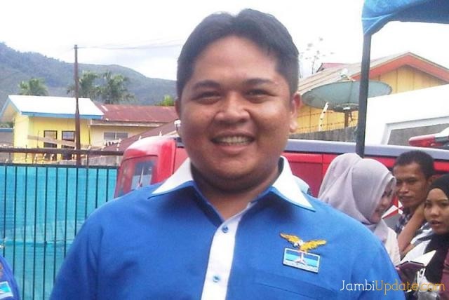 Ketua DPC Demokrat Kabupaten Kerinci Andi Putra Wijaya.