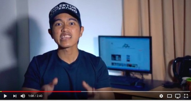 Kaesang Pengarep dalam vlog berjudul #BapakMintaProyek di YouTube.