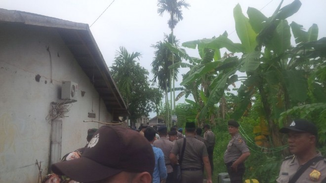 Walikota dan Kapolresta Jambi saat Sambangi TKP Penangkapan Terduga Teroris.