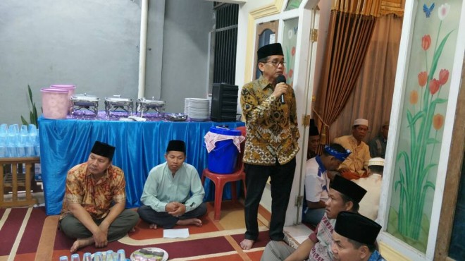 H Bakri saat Roadshow ke 2 bersama DPD PAN Kota Jambi.