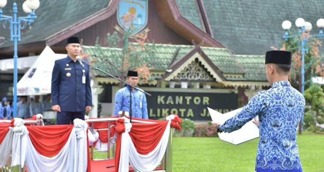 Upacara Peringatan Hari Lahir Pancasila.