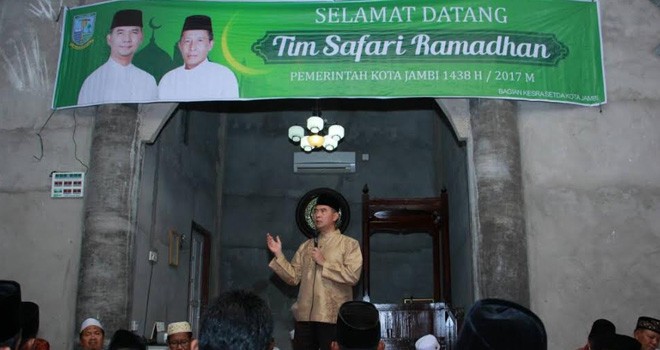 Safari Ramadan Walikota Jami, Sy Fasha.