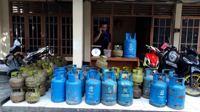 Gas oplosan yang berhasil diama ka.m