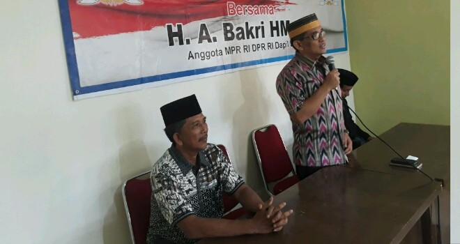 Sosialisasi empat pilar H Bakri.