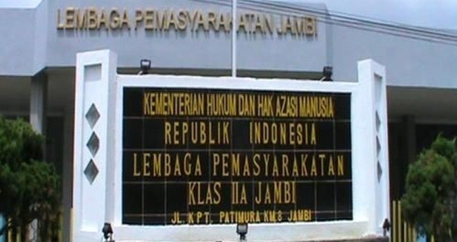 Lapas Klas IIA Jambi.