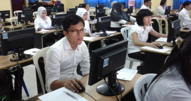 Tes CPNS sistem CAT. Ilustrasi Foto: dok.JPNN.com