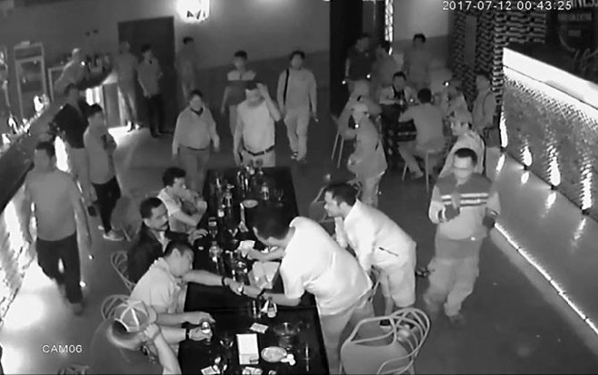 Video AKBP M Liberty Panjaitan di tempat hiburan malam. (Istimewa)