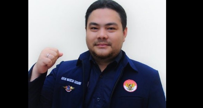 Ketua Barisan Muda (BM) PAN Jambi, Geni Waseso Segoro.