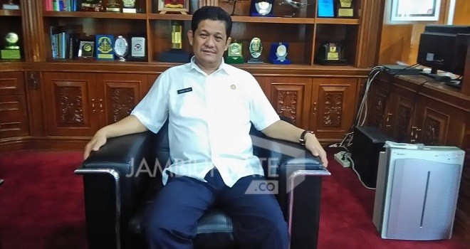 Plt Sekda Provinsi Jambi, Erwan Malik. Foto: Dok. Jambiupdate.co