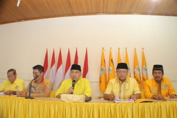 Sy Fasha saat pada acara Golkar beberapa waktu lalu. Dok. Jambiupdate.co