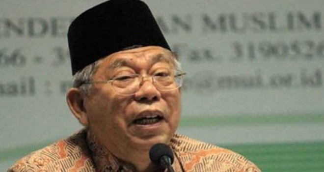 Ketua MUI Kiai Maruf Amin. Foto: Jawapos