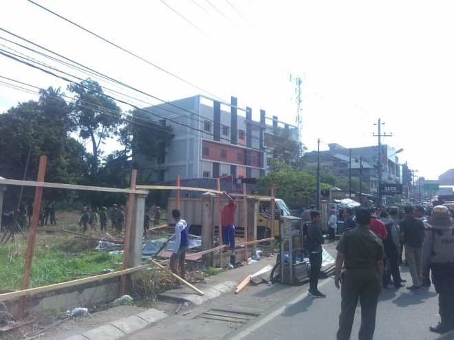 Eksekusi Lahan JBC.