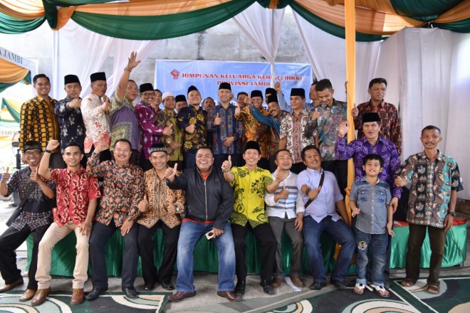 Walikota Jambi, Sy Fasha bersilaturahmi dengan HKK Kota Jambi.