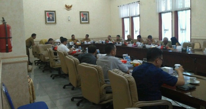 Banggar DPRD Provinsi Jambi menggelar rapat tertutup.
