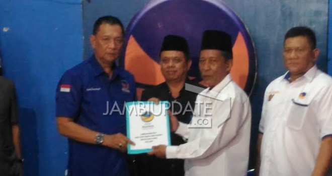 Abdullah Sani Resmi Mendaftar ke Nasdem.