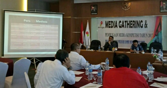 Media Gathering SKK Migas Bersama FJM Jambi.