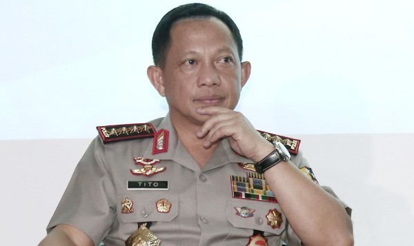 Kapolri, Jenderal Polisi Tito Karnavian.