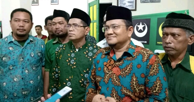 dr. Maulana saat mendaftar di Kantor PBB. 