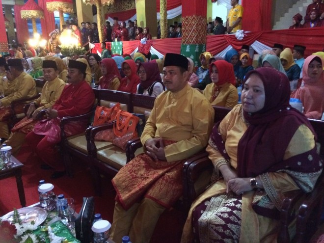 Bupati Masnah Hadiri Pembukaan MTQ.