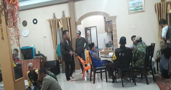 Suasana rumah korban. Foto: Sumeks