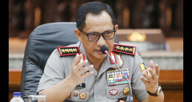 Kapolri, Jenderal Tito Karnavian. Foto: Jawapos