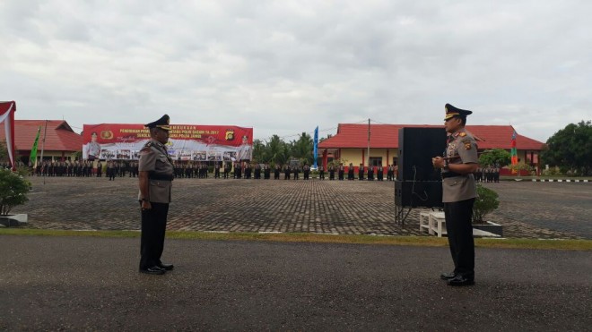 Kapolda Buka Pendidikan Pembentukan Bintara Polri di SPN Jambi.