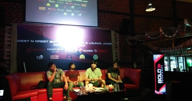 Meet N Greet bersama Sheila on 7 di POD Cafe & Resto, Jambi.