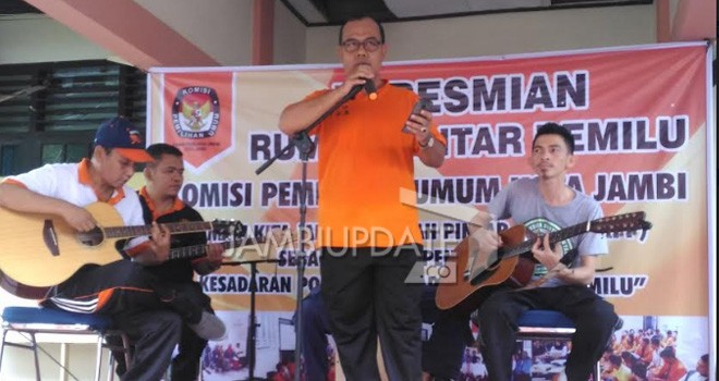 Peresmian Rumah Pintar Pemilu.