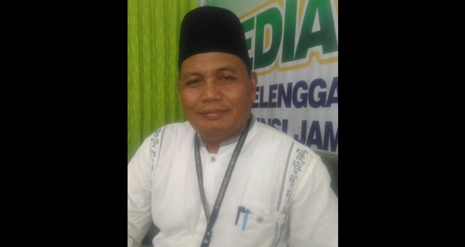 Kabid PHU Kanwil Kemenag Provinsi Jambi, A Saman.