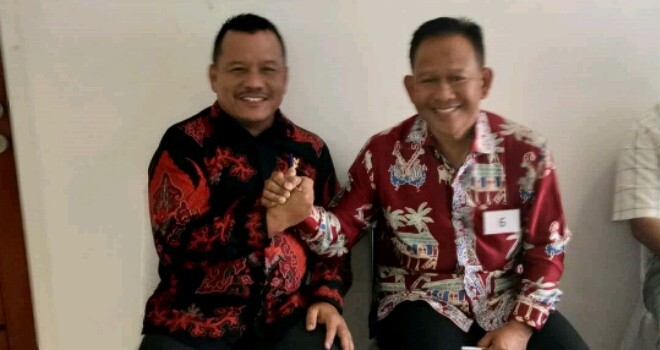Salam dan Khafid saat berada di DPP PDIP.