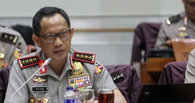 Kapolri Jenderal Tito Karnavian.