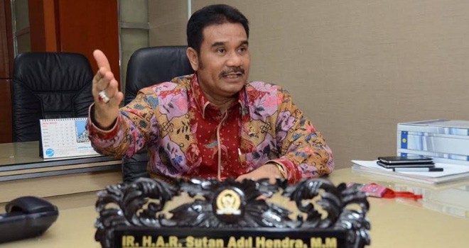 Ketua DPD Partai Gerindra Provinsi Jambi Sutan Adil Hendra (SAH).