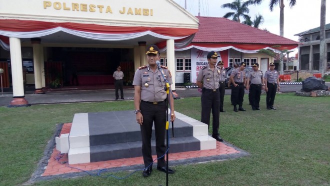 Kapolresta Jambi, Kombespo Fauzi Dalimunte.