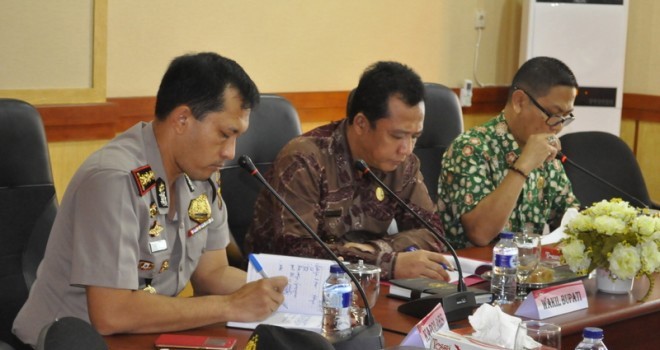 Wabup BBS Pimpin Rakor Kerukunan Umat Beragama.