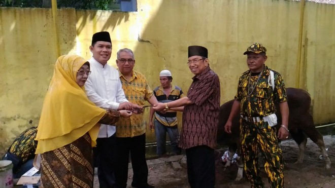 DPD I Golkar Provinsi Jambi turut merayakan hari raya Idul Adha 1438 H.