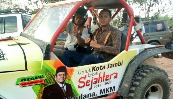  Offroader Ini Branding Mobil Advanture Miliknya.