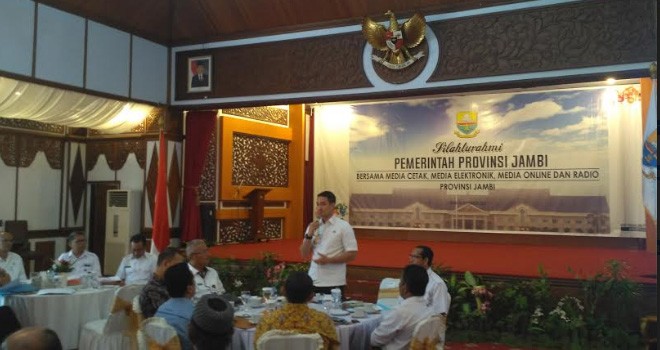 Pemprov Jambi Gelar Silaturahmi Bersama Awak Media.