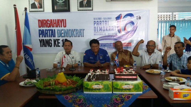 Acara Hut Demokrat ke 16.