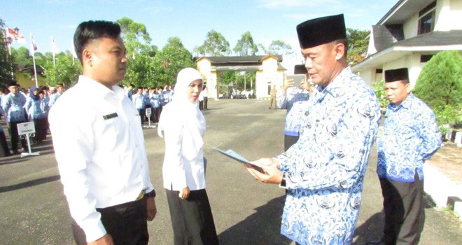 Penyerahan SK CPNS Tenaga Harian Lepas.