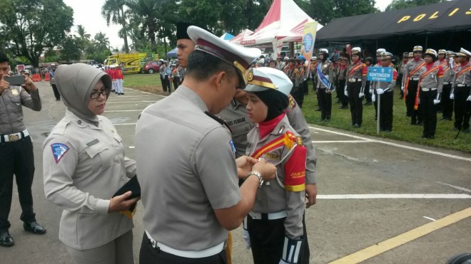 Ditlantas Polda Jambi Gelar Lomba Pocil.