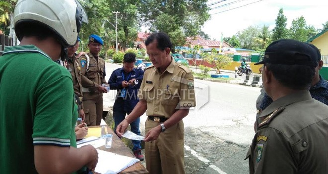 Razia ASN dan TKK di Bungo.