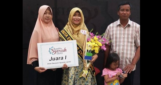 Duta Ekonomi Syariah Tingkat Provinsi Jambi Tahun 2017.