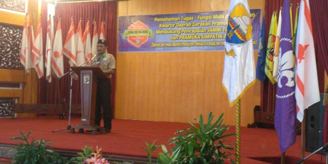 Kwarda Gerakan Pramuka Jambi Gelar Kursus Orientasi Singkat.